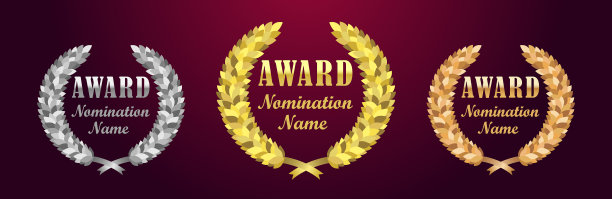 棕榈郁郁葱葱的金，银，铜图片下载