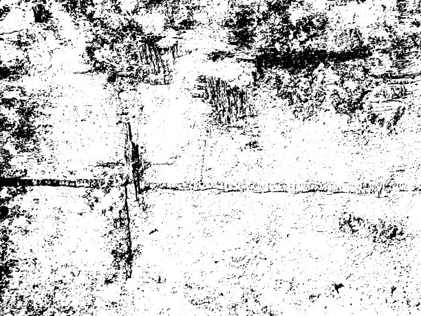 黑白垃圾摇滚。痛苦叠加纹理。抽象的表面灰尘和粗糙脏墙背景概念。图片下载