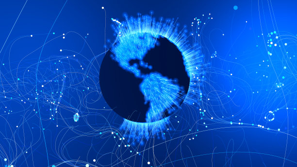 数字世界与全球化。互联网的速度。探索、卫星和太空。太空任务。高速传输。美国和美国图片下载