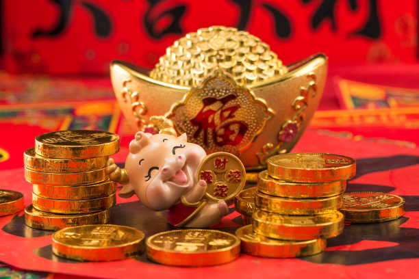 牛年的过年材料图片下载