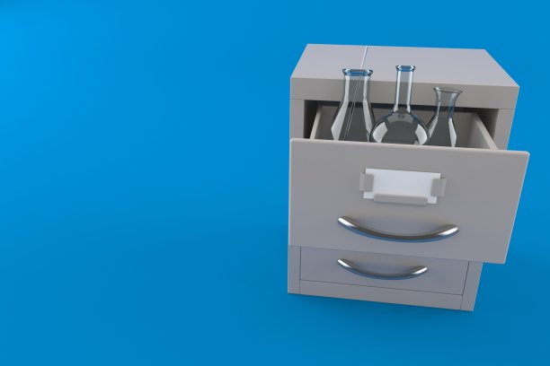 档案内的化学烧瓶图片下载