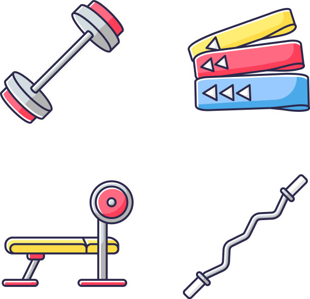 健身RGB颜色图标设置图片下载