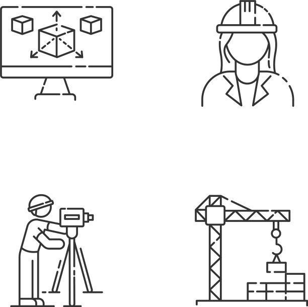 施工建筑工艺像素完美图片下载