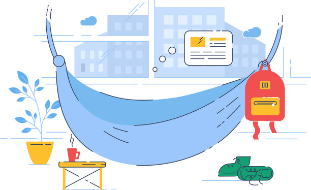 休息区半平坦RGB颜色图片下载