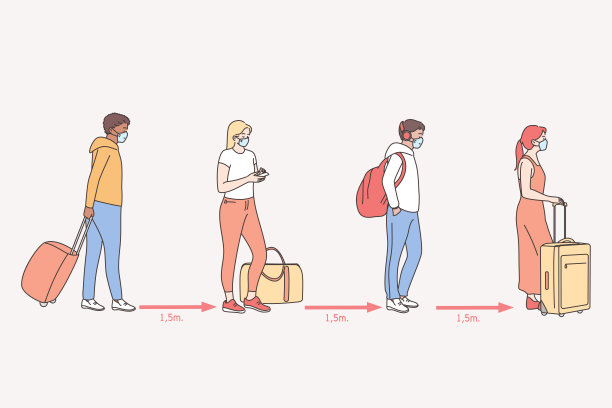 2019冠状病毒病暴发期间的旅行图片下载