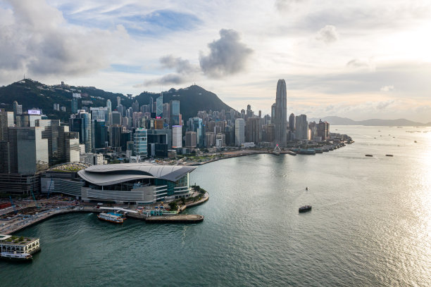 香港的天际线图片下载