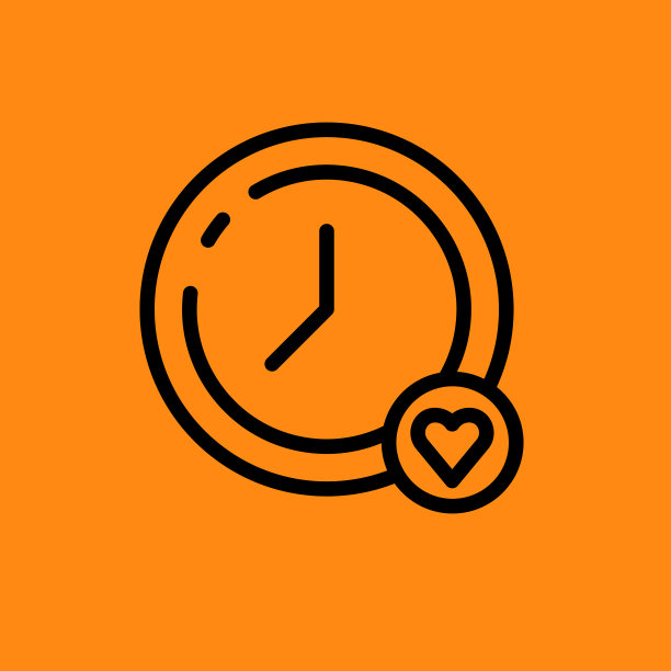 时间和时钟线图标线性图标设置图片下载