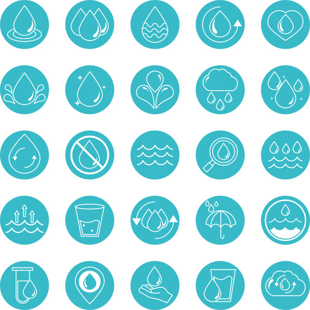 水滴自然液体节约环境饮料图片下载