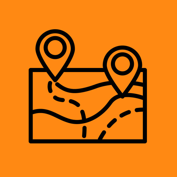 旅游和旅游大纲图标图片下载