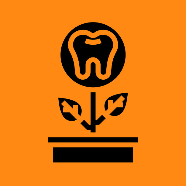 孤立的牙科图标图片下载