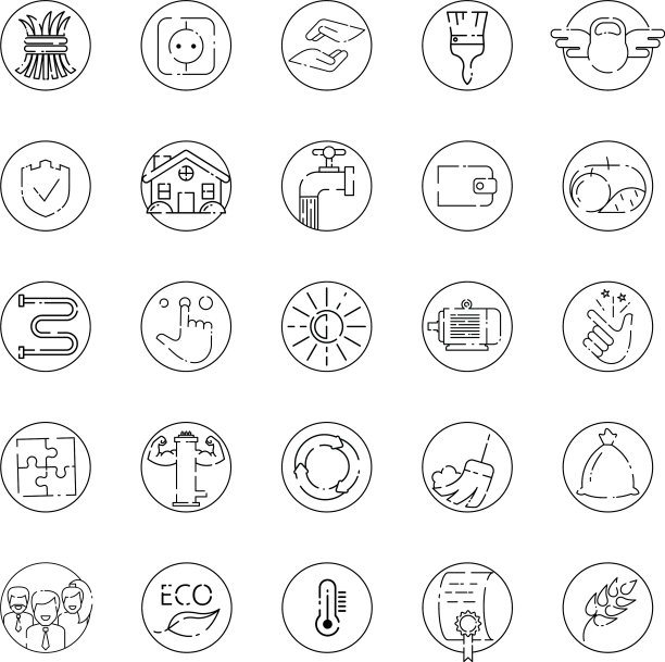 集图标制造生产业务图片下载