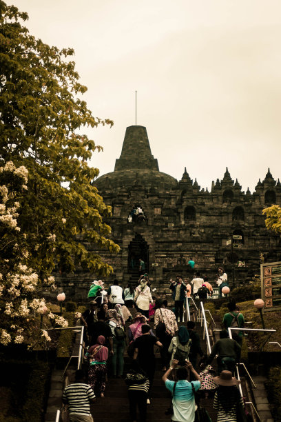 博罗布杜尔神庙图片下载