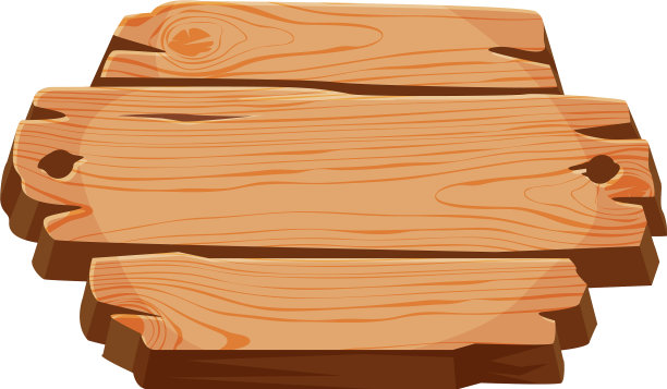 旧木空白招牌配木板图片下载