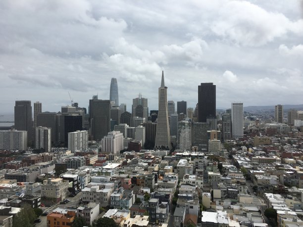 旧金山的天际线图片下载
