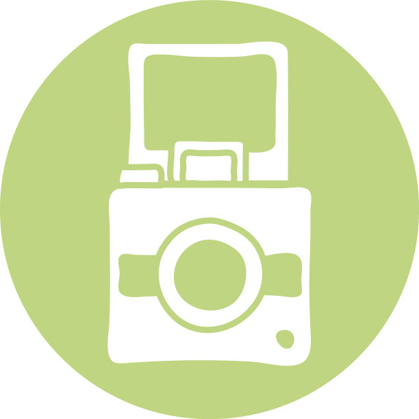 快照相机块样式图标图片下载