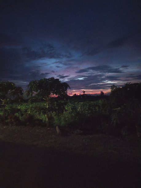 夜幕降临图片下载