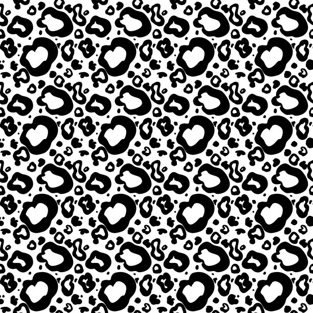 Lopard模式。插图趋势的颜色。图片下载