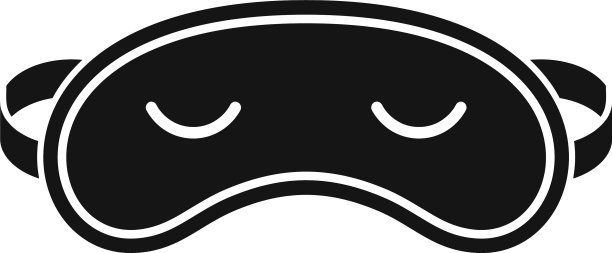 睡眠面膜图标样式简单图片下载