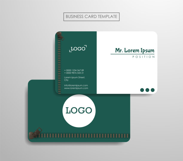 名片模板现代设计图片下载
