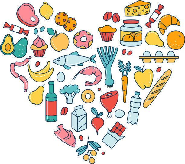 杂货铺超市商品模式储存食品图片下载