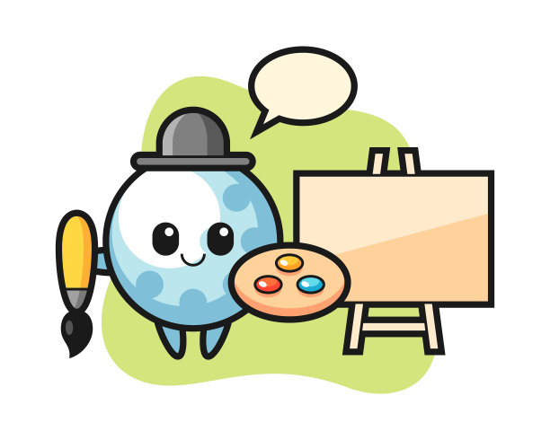 高尔夫漫画画家图片下载