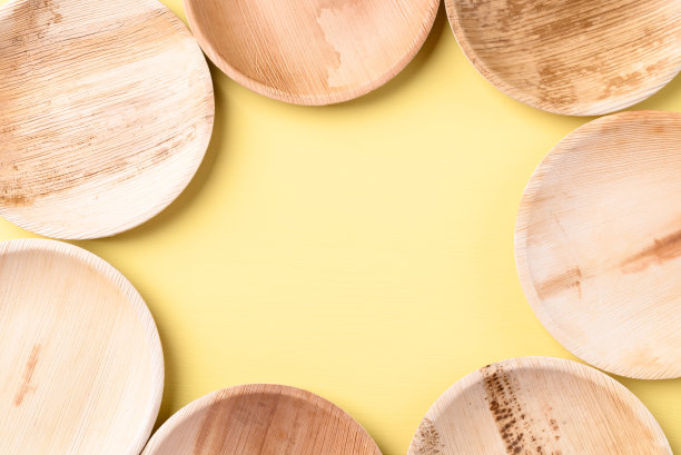 Betal棕叶板(可生物降解、可堆肥、一次性或环保板)图片下载