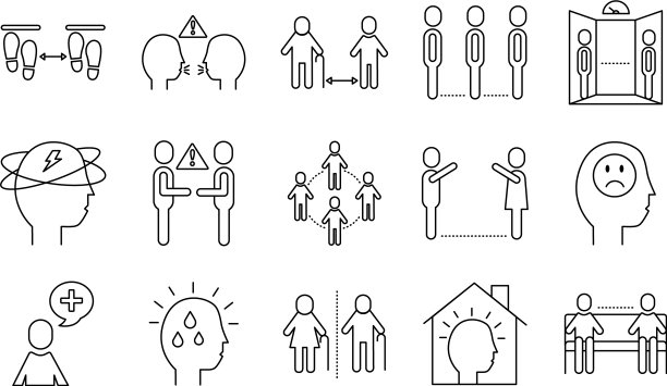 捆绑距离社交设置图标图片下载