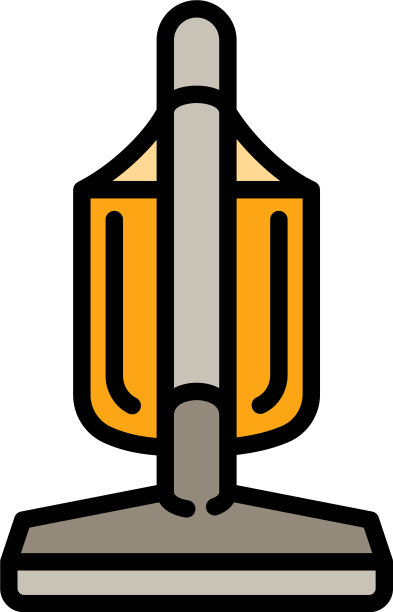 手真空吸尘器图标轮廓风格图片下载