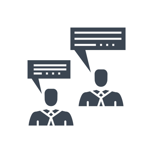 咨询字形图标图片下载