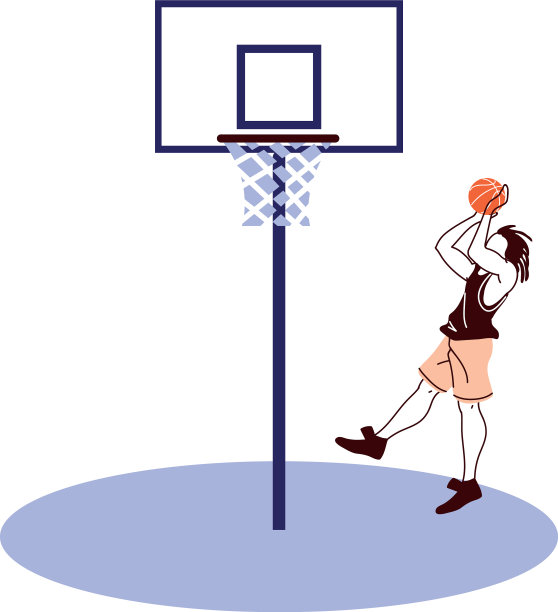 篮球运动员拿着球跳过来图片下载