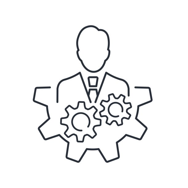 商人和技术。对复杂业务流程的管理和控制。图片下载