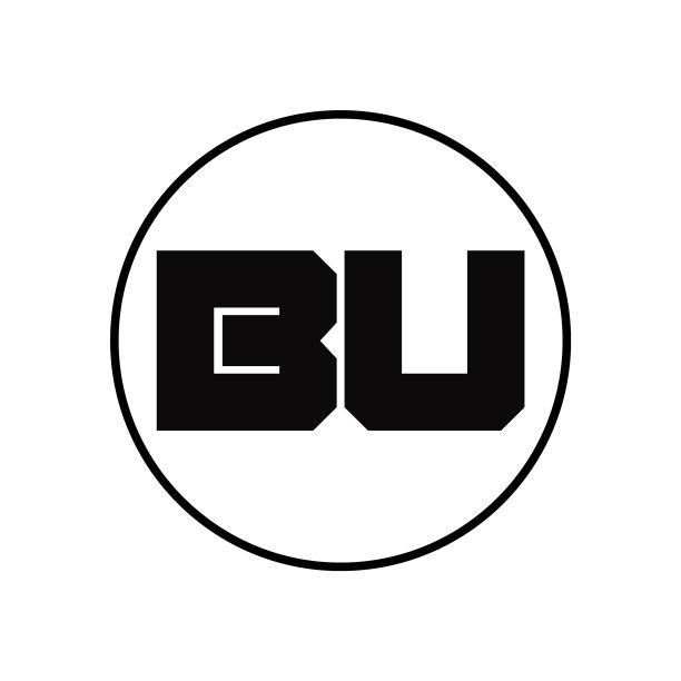 BU字母logo简约风格设计图片下载