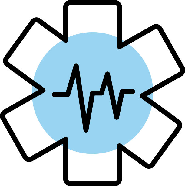 医疗交叉符号线条样式图片下载