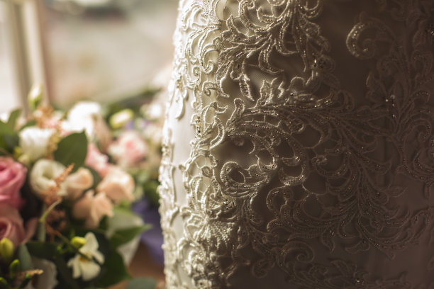 蕾丝和花朵图片下载