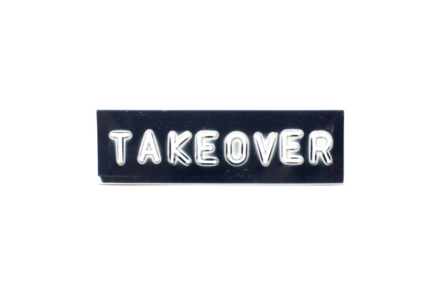 浮雕字母字接管黑色横幅与白色背景图片下载