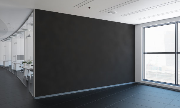 办公室墙上的壁画图片下载