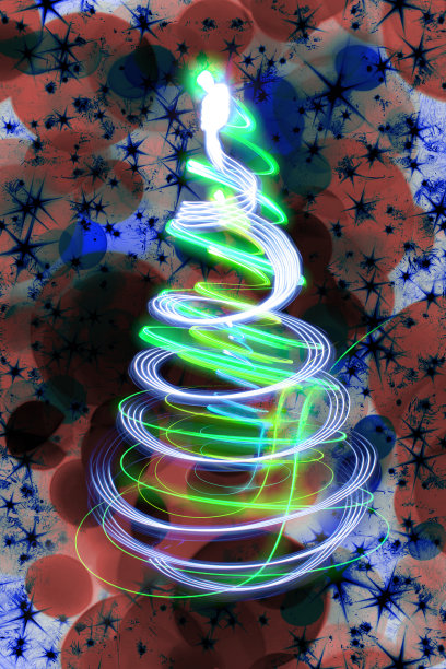 圣诞节的抽象背景图片下载