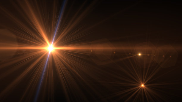 闪光灯和镜头光晕图片下载