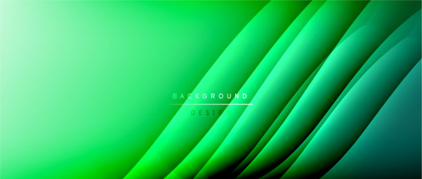 流体梯度波与阴影线和发光图片下载