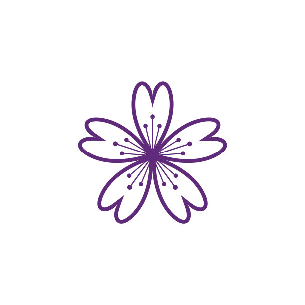 花朵图标设计图片下载