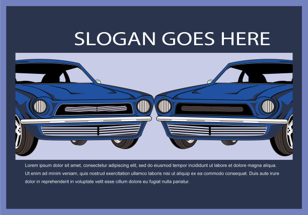 卡通retrovintageclassic汽车图片下载