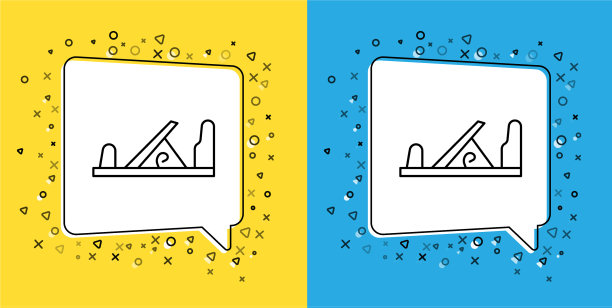 为木工手工设置直线木刨刀图片下载