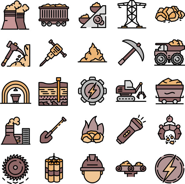 煤炭工业标志单位图片下载