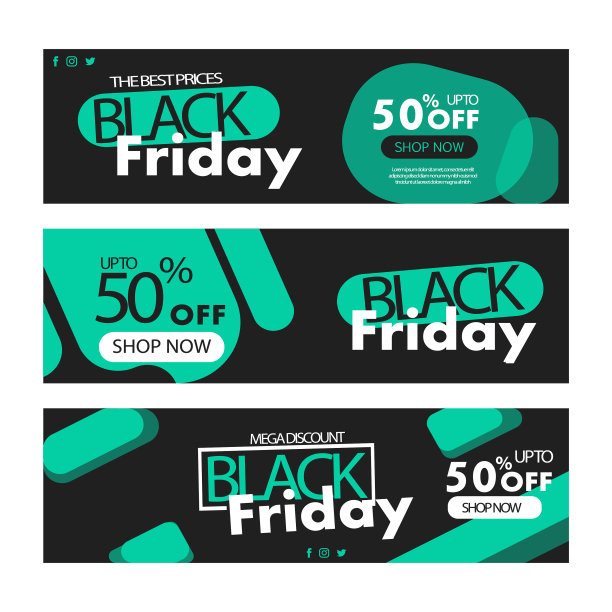 黑色星期五50 off模板图片下载