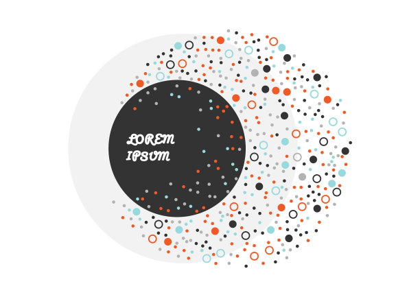 圆抽象未来的背景图形图片下载