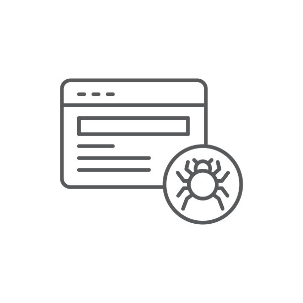 蜘蛛在网络图标符号病毒恶意软件隔离图片下载