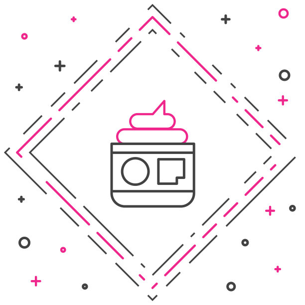 线霜或乳液化妆品管图标隔离图片下载