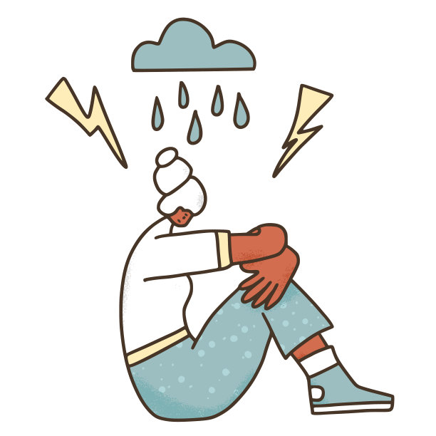 情绪不好或抑郁的精神障碍者图片下载