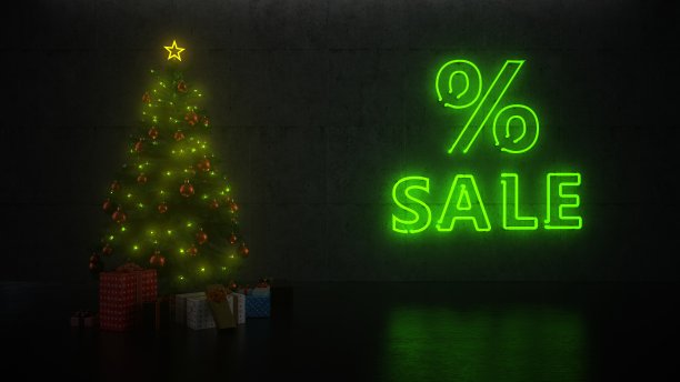 圣诞节销售图片下载