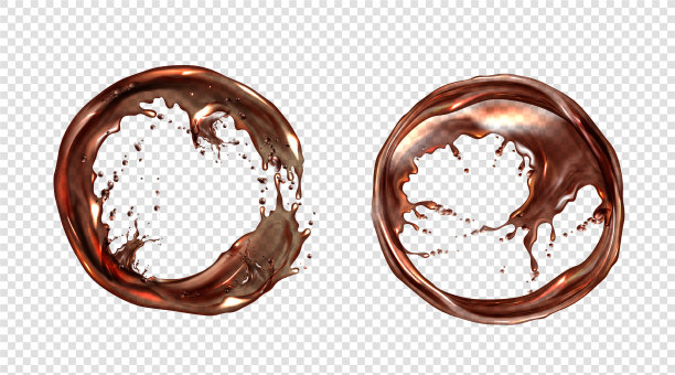 圈上苏打可乐或威士忌饮料图片下载